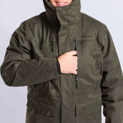Vinterjakke herre grn | Padded Winther Parka Pinewood