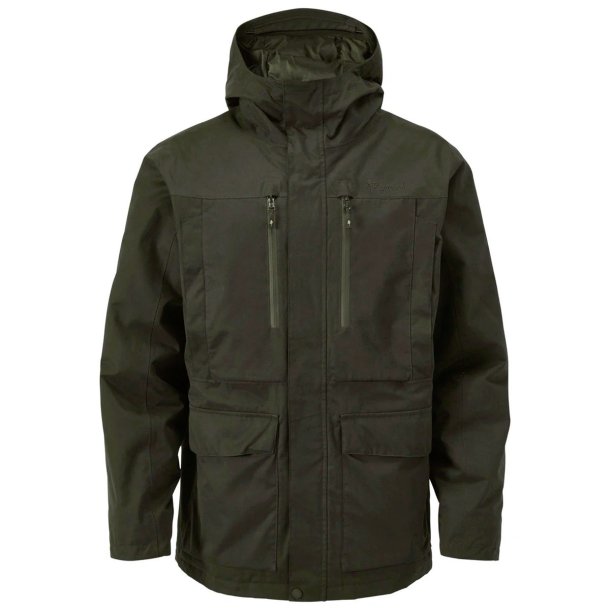 Vinterjakke herre grn | Padded Winther Parka Pinewood