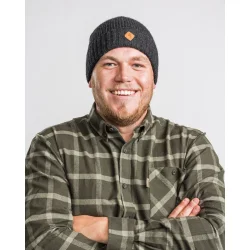 Uldhue mrkegr med windstopper til mnd og kvinder | Pinewood
