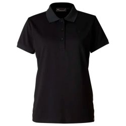 Polo t-shirt dame sort | Ramsey Coolmax Pinewood