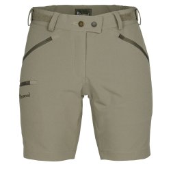 Outdoor shorts dame lysebrune | Abisko Pinewood