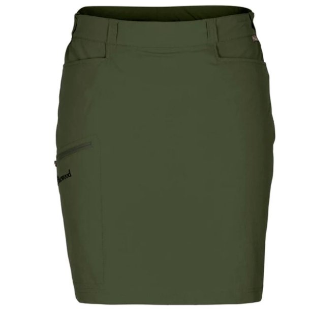 Skorts dame mosgrn nederdel med shorts | Finnveden Hiking Skort Pinewood