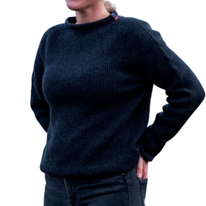 Strikketr�je dame koksgr� 100 pct. finuld | Jurmo WOOLWEAR of Scandinavia 