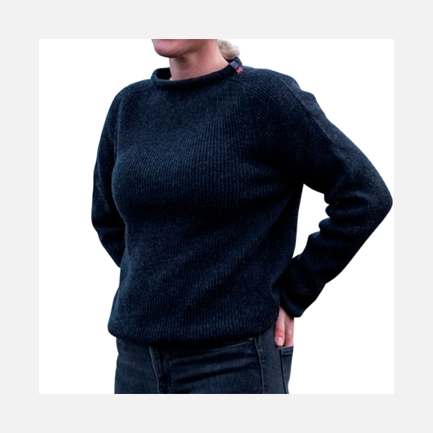 Strikketr�je dame koksgr� 100 pct. finuld | Jurmo WOOLWEAR of Scandinavia 