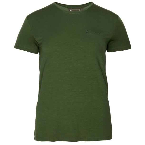 T-shirt dame grn hurtigtrrende | Active Fast-dry Pinewood