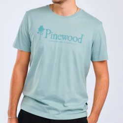 T-shirt herre lys gr�n mint �kologisk bomuld | Life Pinewood