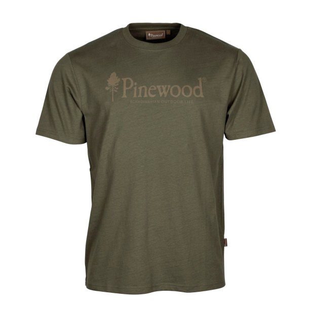 T-shirt herre grn bomuld | Outdoor Life Pinewood