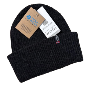 Outdoor hue 100 pct. uld mrkegr | Jurmo Woolwear