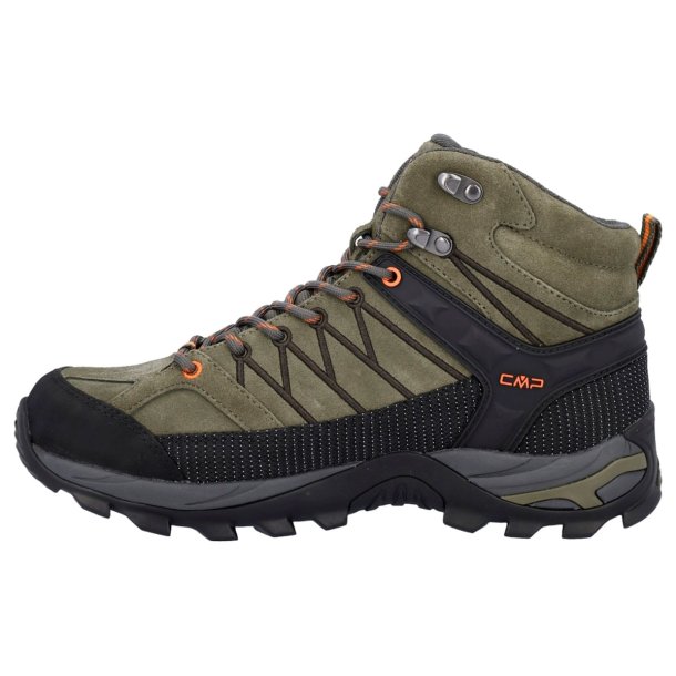  Outdoor vandre st�vler herre Olive-Flame vandafvisende | Rigel Mid CMP