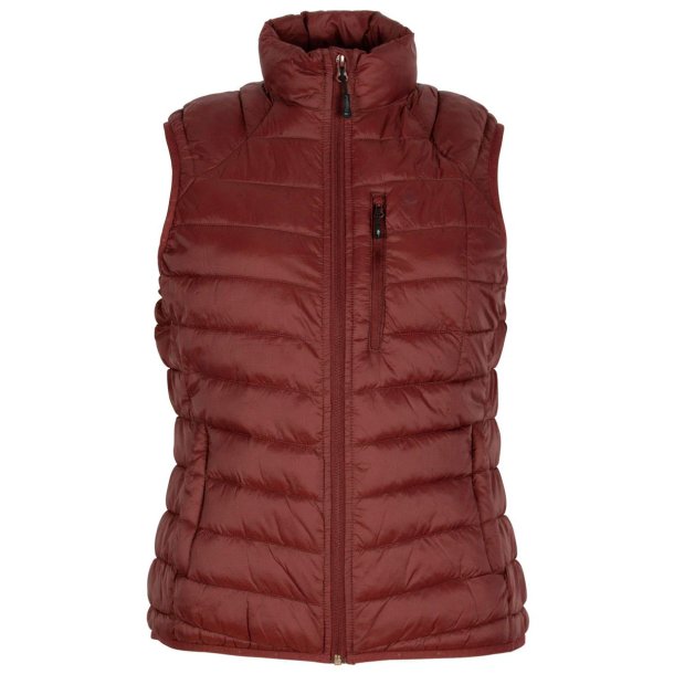 Pinewood Abisko insulation - Dame vest earth plum