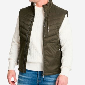 Vest med fiberfyld. Herre gr�n | Patrick Waistcoat Tuxer