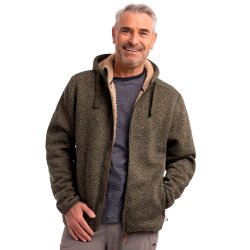 Outdoor fleecejakke med teddy-for. Gr�n | Tableypipe Trespass