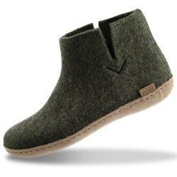 Futsko st�vler gr�nne uld skinds�l | Glerups