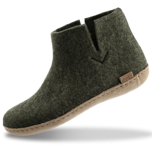 Futsko st�vler gr�nne uld skinds�l | Glerups