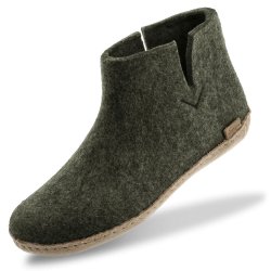 Futsko st�vler gr�nne uld skinds�l | Glerups