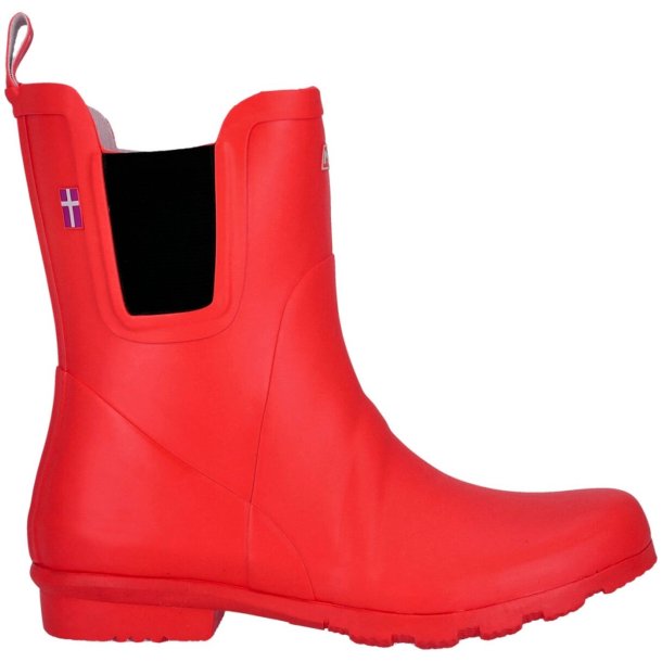 Gummistvler dame rde | Suburbs Rubber Boot Mols