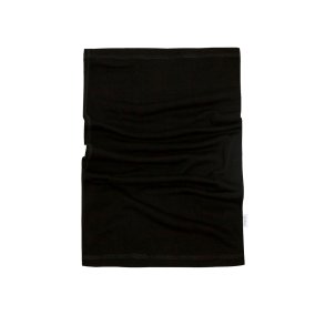  Halsedisse unisex sort merinould silke | JOHA