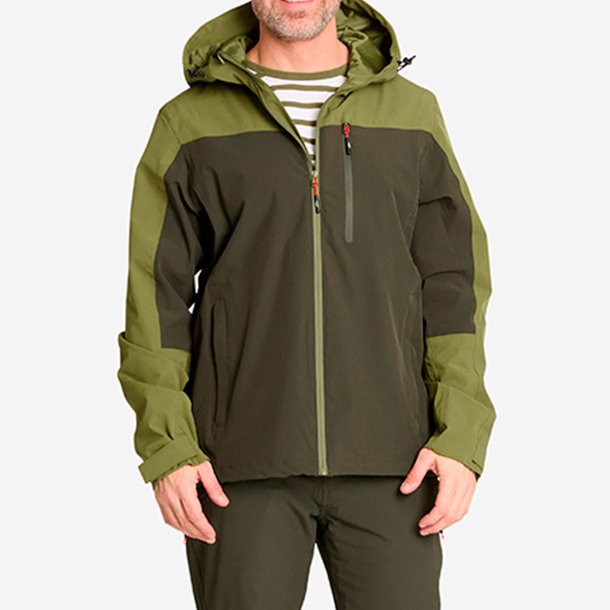 Jakke herre lysegr�n/gr�n vind- og vandt�t | Ben Tuxer