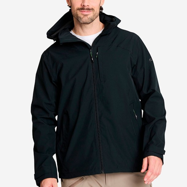 Jakke herre. Sort, vind- og vandt�t | Stanley Tuxer