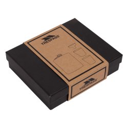 Lommelrke m/glas rustfrit stl. Gaveske | Dramcask Trespass