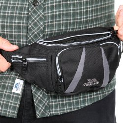 Bltetaske skuldertaske sort 5 rum. 2,5 L | Dax Trespass