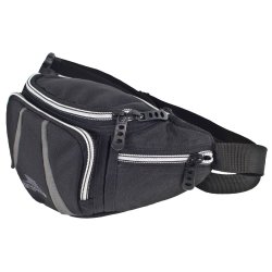 Bltetaske skuldertaske sort 5 rum. 2,5 L | Dax Trespass