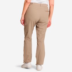 Outdoor damebukser. Lette og med str�k. Lys brun | Evie Reco Tuxer