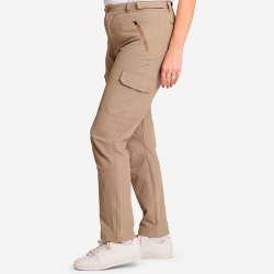 Outdoor damebukser. Lette og med str�k. Lys brun | Evie Reco Tuxer