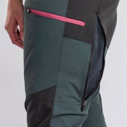 Outdoor bukser dame Urban grey / mrkegr hjt vandsjletryk | Abisko Brenton Pinewood