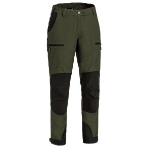 Outdoor bukser dame mosgrnne/sorte | Caribou Pinewood