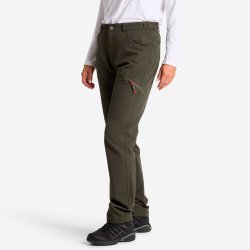 Outdoor bukser, dame, m�rkegr�n. Vindt�tte, vandafvisende | Zandra Tuxer