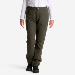 Outdoor bukser, dame, m�rkegr�n. Vindt�tte, vandafvisende | Zandra Tuxer
