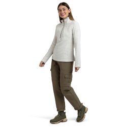 Outdoor bukser dame zip off khakigrn | Krystyna Trespass