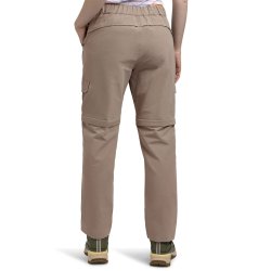 Outdoor bukser dame zip off lys khaki | Krystyna Trespass
