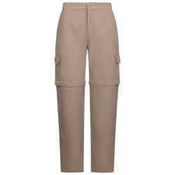 Outdoor bukser dame zip off lys khaki | Krystyna Trespass