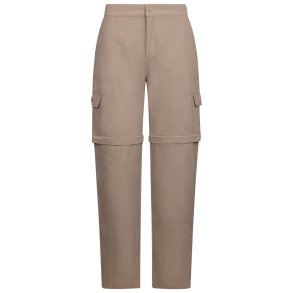 Outdoor bukser dame zip off lys khaki | Krystyna Trespass