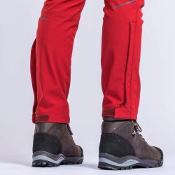 Outdoor bukser dame mrkerd forede vind og vandafvisende | Wilda Stretch Shell Pinewood