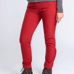 Outdoor bukser dame mrkerd forede vind og vandafvisende | Wilda Stretch Shell Pinewood