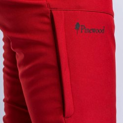 Outdoor bukser dame mrkerd forede vind og vandafvisende | Wilda Stretch Shell Pinewood