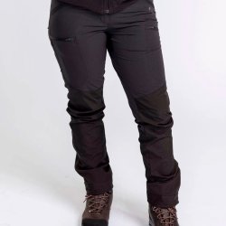 Outdoor bukser dame sorte | Abisko Brenton Pinewood