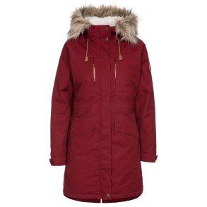 Outdoor dameparka, plysfor og h�tte m/ pels. Bourdeaux | Faithful Trespass