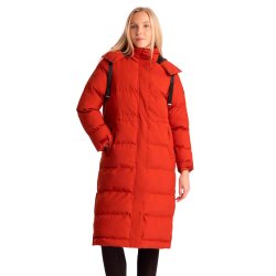Outdoor dameparka. Padded. Orange | Colter Trespass