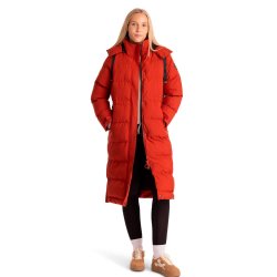 Outdoor dameparka. Padded. Orange | Colter Trespass