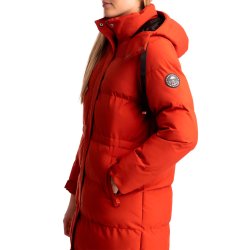 Outdoor dameparka. Padded. Orange | Colter Trespass