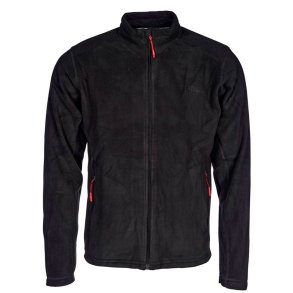 Outdoor fleece jakke. Sort med lynl�s | Maclin Tuxer