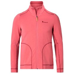 Outdoor uld-fleecejakke, dame lys r�d | Finnveden wool Pinewood