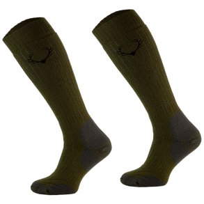 Jagtstrmper, tykke og knlange. Khaki-grn | SMW6 Comodo