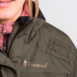 Pinewood Wildmark Extreme - Vandtt jakke dame olivengrn
