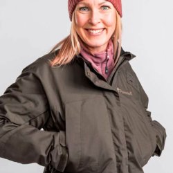 Pinewood Wildmark Extreme - Vandtt jakke dame olivengrn