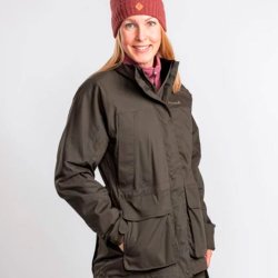 Pinewood Wildmark Extreme - Vandtt jakke dame olivengrn